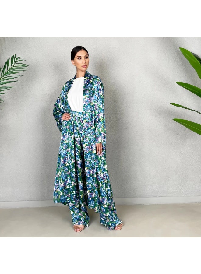 QABEELA RAM22 3 PIECE ORTENSIE KIMONO SET - Image 1